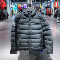 Li Ning 2021 Winter new mens training series standing collar warm sports short down jacket AYMP085
