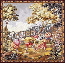 American tapestry tapestry home ART children play decorative painting exquisite embroidery living room European style