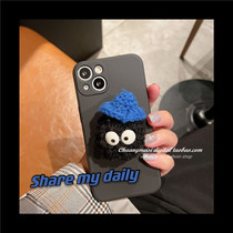 Sweet and cool plush briquettes doll oppor17 mobile phone case r15 simple findx3 Net red ins Wind r11 women r9s silicone soft shell gt master version all-inclusive realme