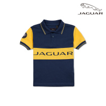 Jaguar boys horizontal POLO short sleeve T-shirt POLO shirt
