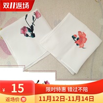 A Su embroidery DIY embroidery handkerchief kit for beginners with tool stitching tutorial