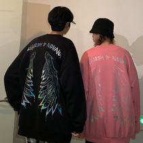 Necropolis Male chic port Wind spring autumn style jacket Korean version Trend Ins hip hop Hip Hop overfire lovers loaded with clothes