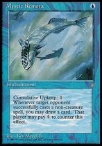 5 dogs tcg]Magic The Gathering Mystic Indian Fish English Ice and Snow mystic remora ice