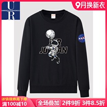 Official website flagship store sweater men and women Spring and Autumn loose cartoon ladies students wild clothes NASA2021