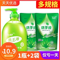 Hand sanitizer multi-foam household sterilization child supplement bag portable bacteriostatic vial 500g Aloe