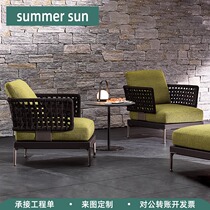 Outdoor Sofa Patio Villa Vines FURNITURE LEISURE HOTEL OUTDOOR TERRACE GARDEN BALCONY RATTAN CHAIRS SOFA COMBINATIONS