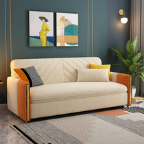 Sofa bed living room multifunctional foldable 1 5 meters 1 8 meters modern simple double net red single small apartment