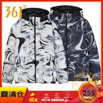 361 degrees mens 2019 winter new short down jacket 361 winter fashion sports down jacket men