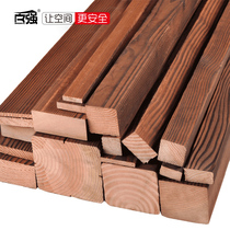 Hundreds Of Strong Carbonated Wood Flooring Outdoor Terrace Embalming Wood Strips Balcony Fire Wood Outdoor Garden Patio Solid Wood Plates