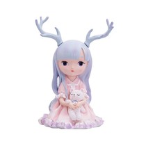 Antler girl creative ornaments ins cute girl pink decoration crafts birthday gift boutique