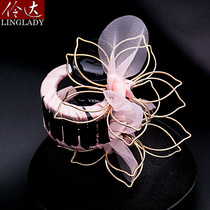 Lingda Hollow Camellia hairclip grab clip fixed hair hair hair hair hair hair hair hair accessories ins fashion headwear hair accessories