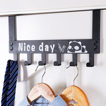 Creative Home Nail-Free Wall-mounted Wall-mounted Hanger Clothe Hood Hook Wall Powerful No-Mark Free Punching Door Rear Hook