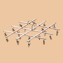 Promotion] Drying Clip Clothes Rack Hanger Stainless Steel Hanger Octagonal Clothes Stainless Steel New Sock Rack Multi-Dry Clothes