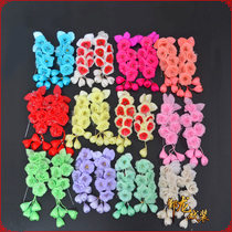 Beijing Opera Yue Opera Opera Drama Beijing floral headdress temples and ears flower silk silk flowers-high-grade rose