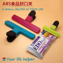 Plastic Powerful Closure Clip Food Bag Clip Kitchen Food Bag Snacking Day Style Large Bag Seal Clip
