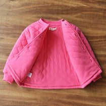 Girls timid quilted jacket Childrens cotton coat Female children wear quilted jacket thickened cotton clothing Baby warm jacket pure cotton