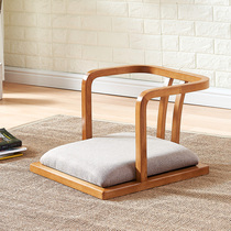 Tatami seat solid wood and room chair back chair simple legless seat chair lazy floor seat seat bay window chair