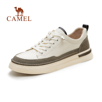 Camel leather shoes mens leather top layer cowhide high-grade autumn soft bottom soft leather comfortable famous brand mens shoes 2022 new
