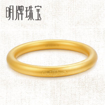 Ming Brand Jewelry Gold Bracelet Golden Foot Golden Ancient Fa Dou Mouth Bracelet Female AFI0104 Gold Bracelet