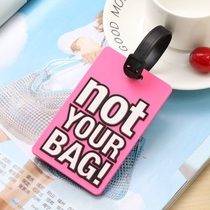Hangtag Suitcases Boarding board Consignment Cards Travel Tags Boarding SUITCASE CARTOON LUGGAGE CARDS