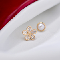 Clothing neckline anti-light buckle mini brooch female ins tide personality Joker pin fixed strap pants nail buckle pin