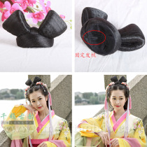 New antique hair bun wig Zhu Xian Zhao Liying shape double hair bun film and television Photo performance hair bag balls