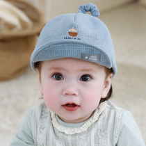 Baby hat spring and autumn 3-6-12 months baby cap cotton visor male and female childrens baseball cap cute winter