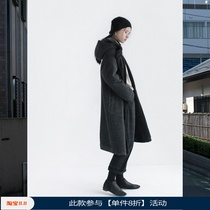 Step-by-step imitation lamb wool hooded woolen jacket 14147