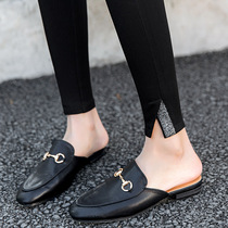South Korea Nets Red Pants Women Trends Slim 100 Lap 2020 Spring Foot Opening Fork Silver Webbing 90% Pencil Pants
