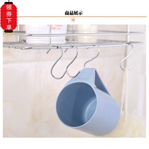 10-pack stainless steel S-hook Multi-function hook s hook Kitchen bathroom multi-purpose s-hook Metal S hook