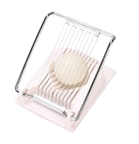 Japan imported egg cutter Stainless steel preserved egg fancy multi-petal slice breakfast egg cutting artifact DAISO