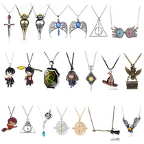 Film and TV Harry Potter necklace time converter hourglass necklace owl Pharmacy bottle Death Saint-instrumental pendant