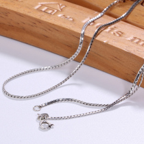 Jiashun 925 Silver Snake Bone Chain Couple Necklace Personality Fashion Clavicle Link Hanging Korean Tide Single Necklace Couple