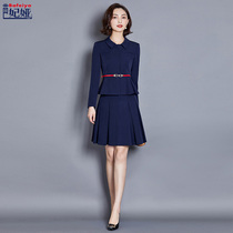 Professional suit female 2020 autumn clothes New Fashion temperament celebrity wind sales shopping guide tooling sales department work clothes