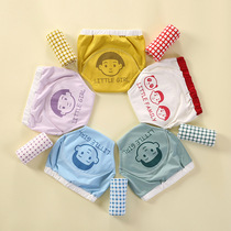 Baby panties Childrens training pants Pure cotton infant waterproof ring diaper non-wet leak-proof diaper pants Childrens bread pants