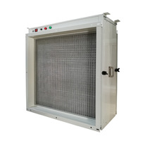 Dongguan subway station air duct electronic dust collector electrostatic dust removal purification factory fresh air purification dust removal