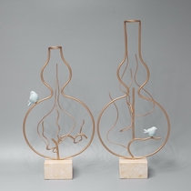 Modern New Chinese Iron Art Hyacinth Feng Shui Strokes CREATIVE HOME BOILERPLATE MODEL ROOM XUAN GUAN SOFT DECORATIONS