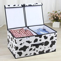 Box clothing finishing box storage box fabric clothes storage box on bed socks underwear storage box wardrobe