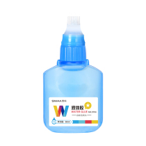 SIMAA 50ml high viscosity liquid glue soft brush head 12 bottles box student office finance supplies 9703