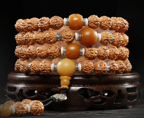 Natural King Kong Bodhi Root 108 beads 8mm beads for men and women with high-end casual bracelet necklace