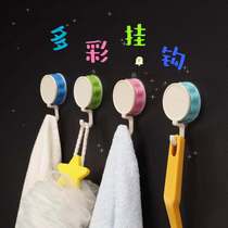 Strong incognito viscose cartoon hook creative cute sticky hook behind the door Bathroom kitchen wall hanging small clothes hook