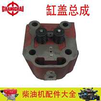 Changchai 195 1100 1105 1110 1115T25T35H25L24 28 of cylinder head of diesel engine cylinder head assembly