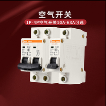 Home earth leakage protector 1p2p3p Small breaker three-phase four-wire air electric gate switch 63a32 An 10a