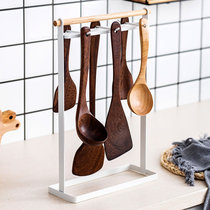 Kitchen storage rack kitchenware supplies floor rack suspension rack spatula rice spoon hanger