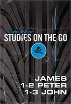 Original Spot English original imported books James 1-2 Peter and 1-3 John (Studies on the Go)