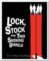 Two Smoking Guns Guy Ritchie Movie Poster Original License Art Film Decorative Painting