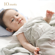 Japan 10mois Bamboo fiber baby gauze scarf bag by spring and summer season newborn baby scarves for a baby