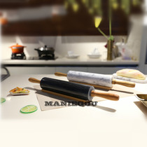  Rolling pin Roller Dumpling skin Baking marble Rolling pin Rolling pin Rolling pin Solid wood rolling pin