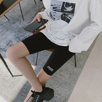 Trousers Summer anti-walking women wear thin pieces of tight-yard five points riding high waist sports yoga shorts