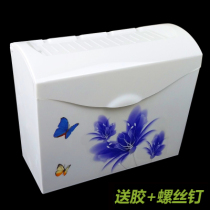 Toilet tissue box hand paper toilet square waterproof plastic straw paper box carton non-perforated hand paper holder